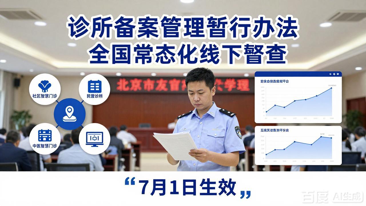 全域督查开启！智慧门诊系统备案、病历留存、医保风控全面严查