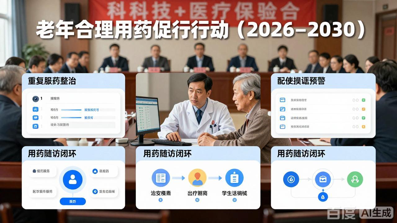 国家重磅新规！智慧门诊全面上线老年用药风控，慢病长处方福利全覆盖