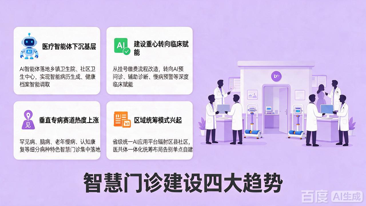 四大风向看懂智慧门诊新变局，医疗智能体成基层医疗新风口