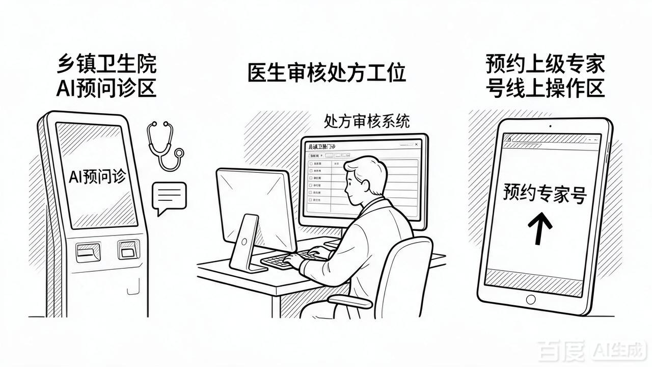 县域医共体发力！轻量化智慧门诊，让基层门诊也用上 AI 辅助诊疗